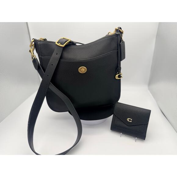 Coach Handbags - Luxury Set: Coach Chaise Crossbody & Wyn Small Wallet